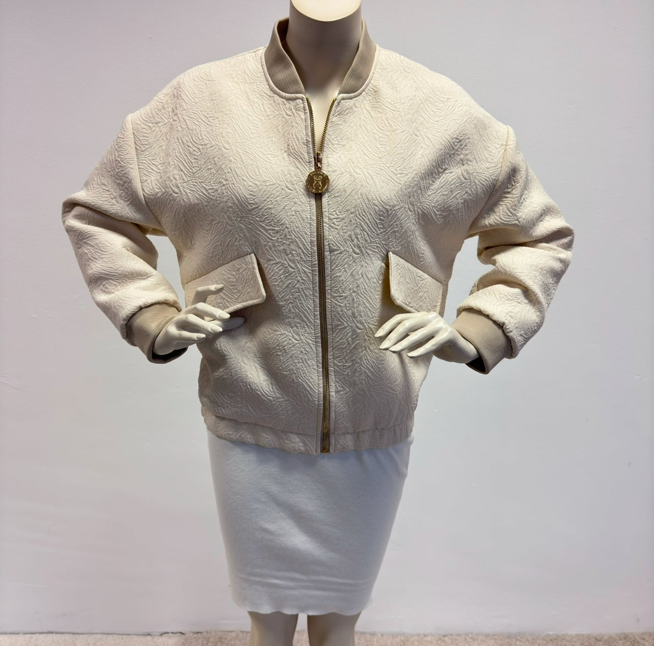 Bomberjacke Beige Les Blondinettess