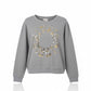 Damespullover/sweatshirt/longshirt van Yippie Hippie