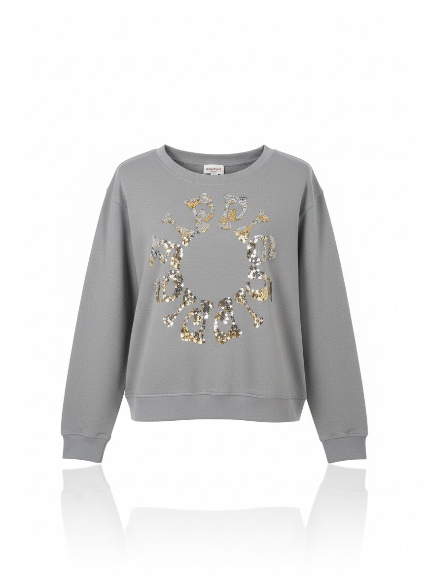 Damespullover/sweatshirt/longshirt van Yippie Hippie