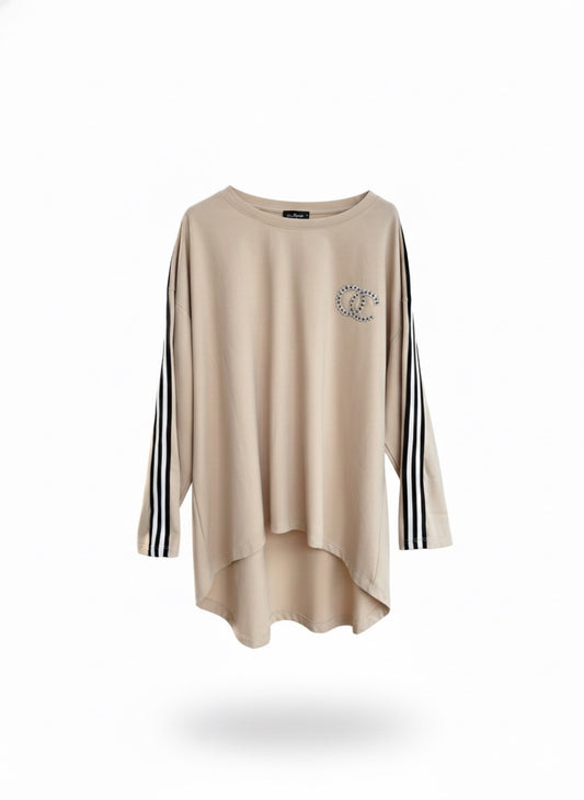 Longshirt CC Beige