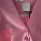 💖 Pink Paradise Metallic-Weste – Glamour trifft Sommer M