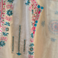 🌸 Ibiza Bloom Bestickte Damenweste – Boho-Look mit Neonstickerei S/M
