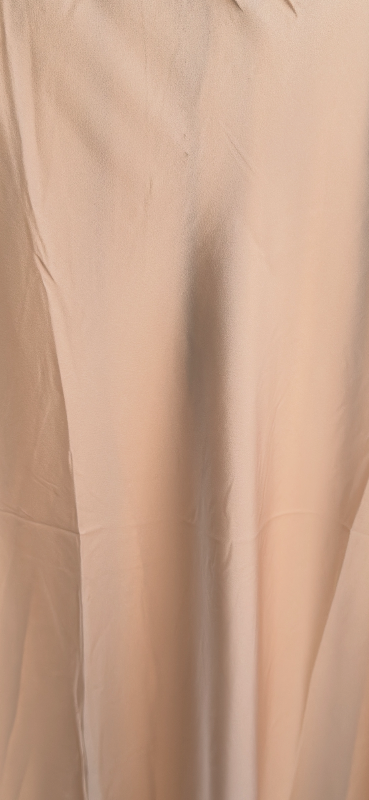 ✨ Champagne Satin Rock – Eleganter Luxus-Maxirock in Nude Beige | Größe S/M