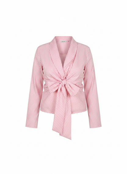 Süsse Bluse zum Binden in 2 Farben