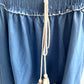 Ibiza Moonlight Maxirock – Baumwolltraum mit Spitze & Gold-Details