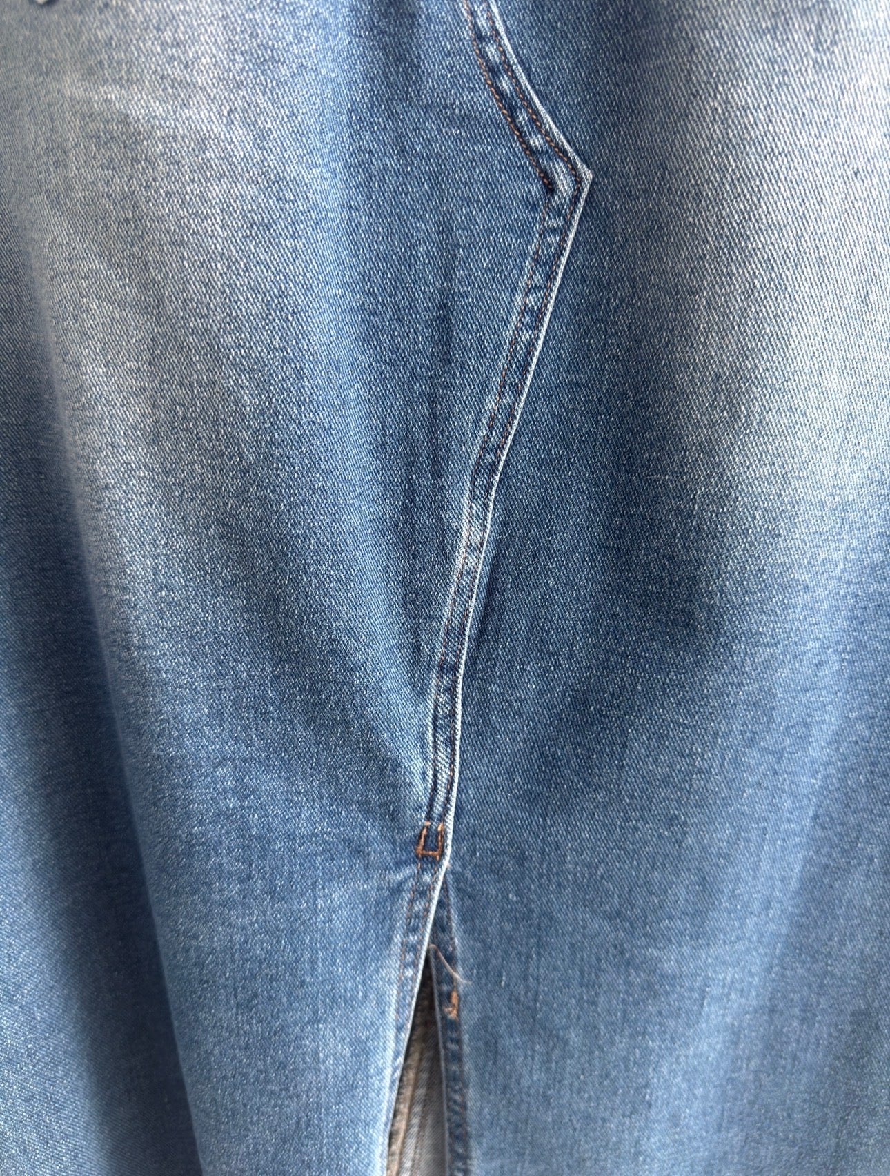 Ibiza Denim Dream Jeansrock – Midi Jeansrock mit Frontschlitz & Taschen 💙✨