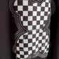 Schwarzes Damen T-Shirt mit Teddy Print & Strasssteinen – Baumwollshirt 38–42