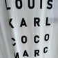 🖤 Paris Fashion Statement Shirt Weiß – Louis Karl Coco Marc Edition 38-42
