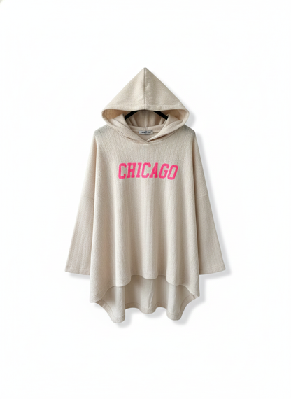 Damenhoodie mit Kapuze Oversize (38-44)