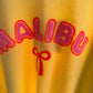 Damen T-Shirt Gelb Malibu (38–42) – Lockeres Shirt mit Print & Baumwolle