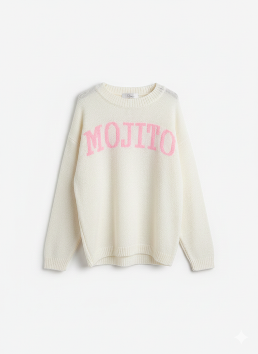 Pullover Mojito Weiss