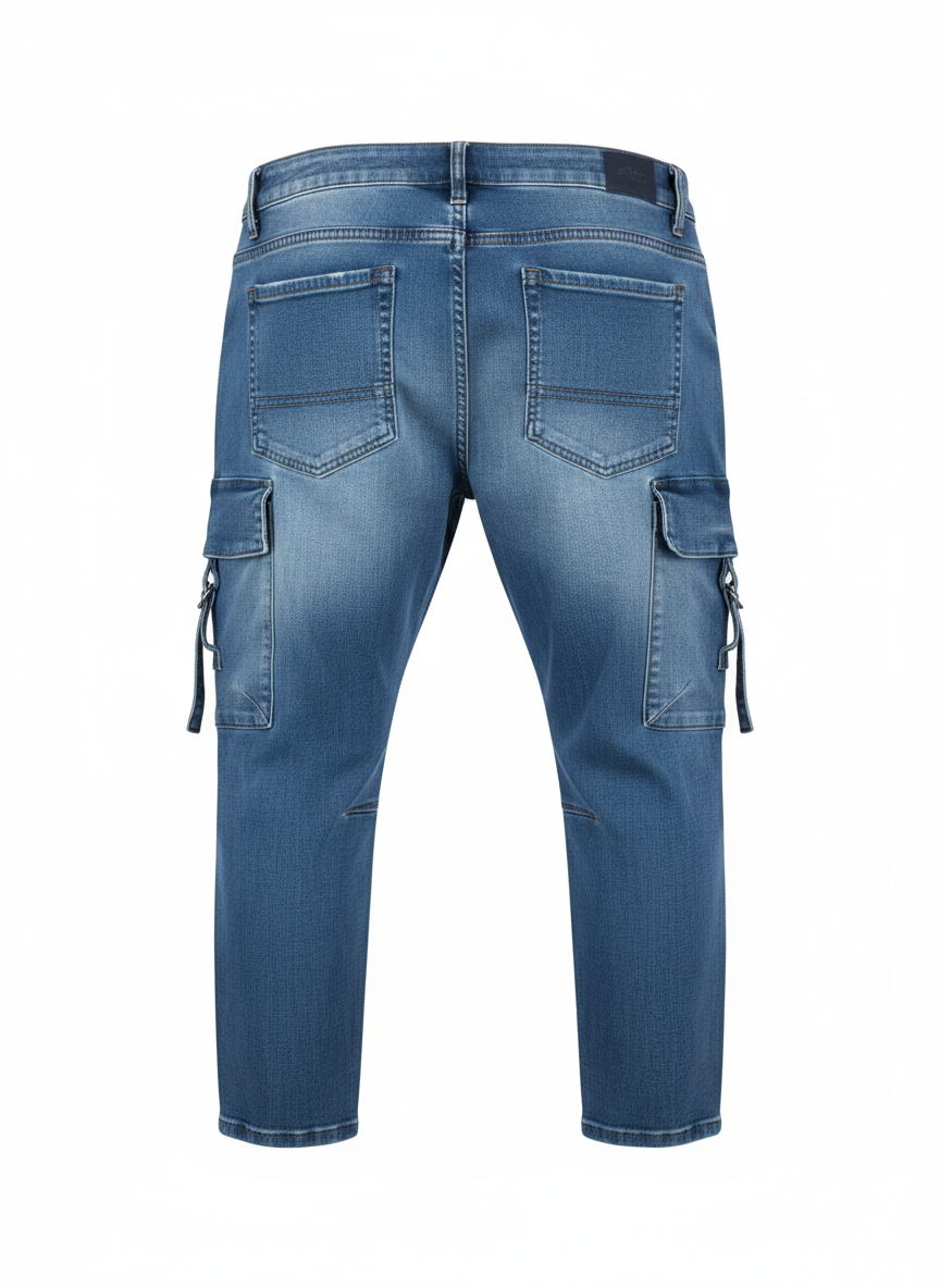 Damesjeans met zijzakken