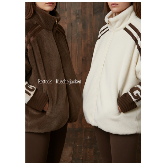 Zachte urban jas met ritssluiting