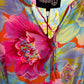 Yippie Hippie Sommerkleid Damen – Maxikleid aus Viskose mit Blumenprint