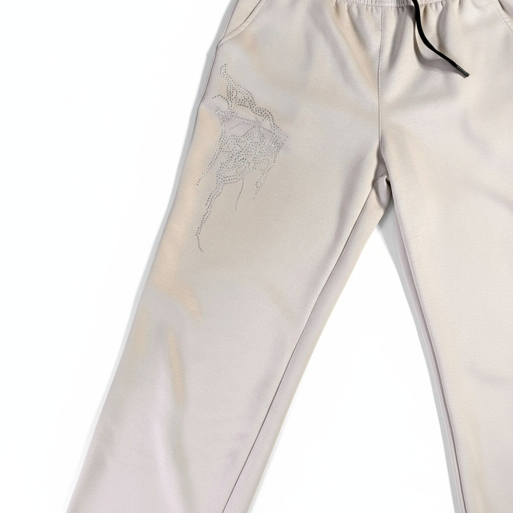 Joggistylhose mit Strass-Detail