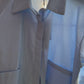 Moderne Baumwoll-Bluse mit Taschen-Detail – Kurz geschnitten in Beige, Blau & Schwarz
