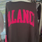 Damen Oversize-Pullover BALANCE Schokolade/Neonpink oder Oliv/Neongelb – Baumwollmix, Größe 42–46